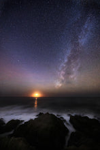 Load image into Gallery viewer, Moonset at Bodega Head | Bodega Head, Bodega Bay, California