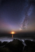 Load image into Gallery viewer, Moonset at Bodega Head | Bodega Head, Bodega Bay, California
